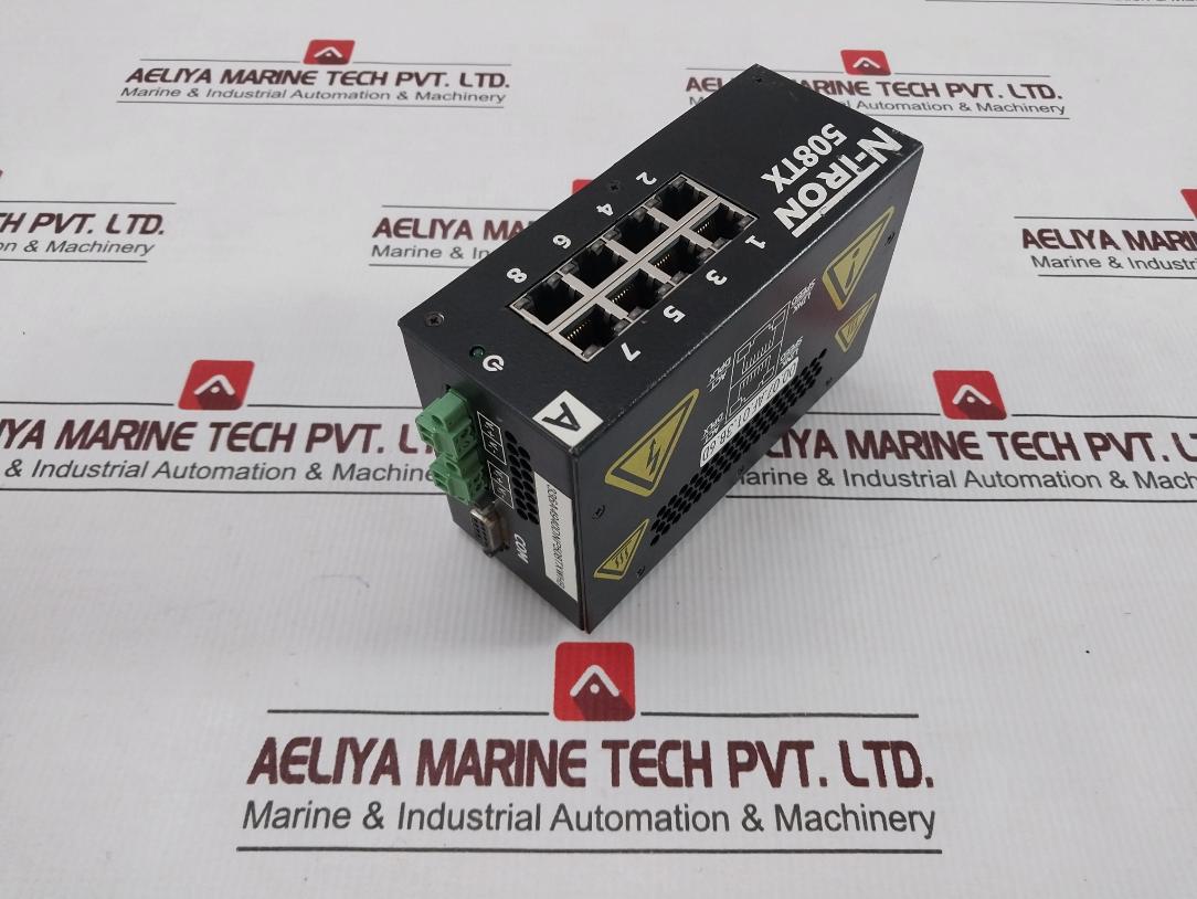 N-tron 508Tx-a Industrial Ethernet Switches 336A4940Dnp508Txwhb 10-30V Dc