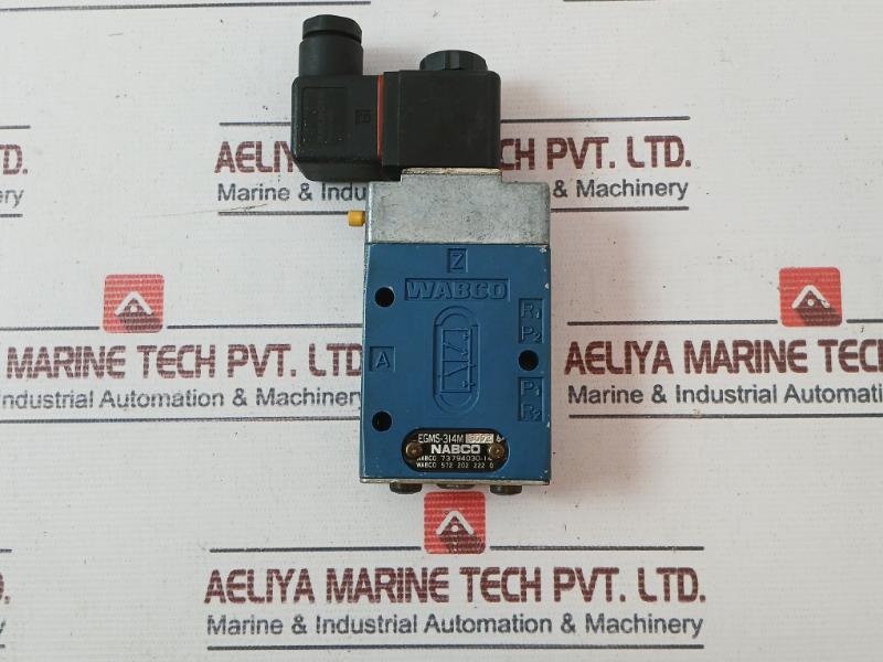 Nabco Egms-314M Solenoid Valve 73794030-14 24V 10 Bar Max