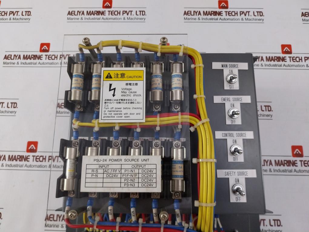 Nabco Psu-24 Power Source Unit 100-240Vac 3.8A 50-60Hz Rws300B-24