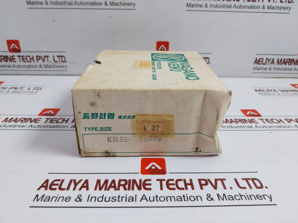 Nagano Keiki 0-35 Kgf/Cm2 Pressure Transmitter Kh55 24V Dc