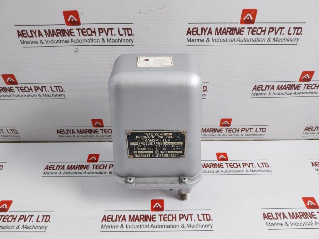 Nagano Keiki 0.2-1 Kg/Cm2 0-1400 Mmh2O Pneumatic Pressure Transmitter Ke-22