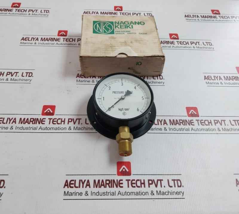 Nagano Keiki 0 To 6 Kgf/Cm2 Pressure Sensor Switch Gauge Ae10-241