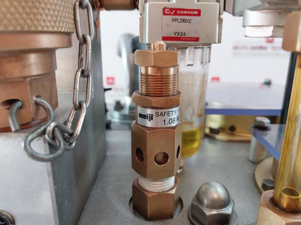 Air Driven Hydraulic Oil Pump 1.0 Mpa Nagao Machinery Npu1200A