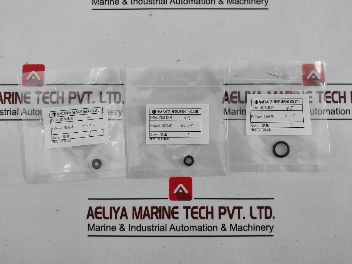Nakakita Ns737S-d Positioner Repair Kit For Pilot Valve Diaphragm O-rings Seal