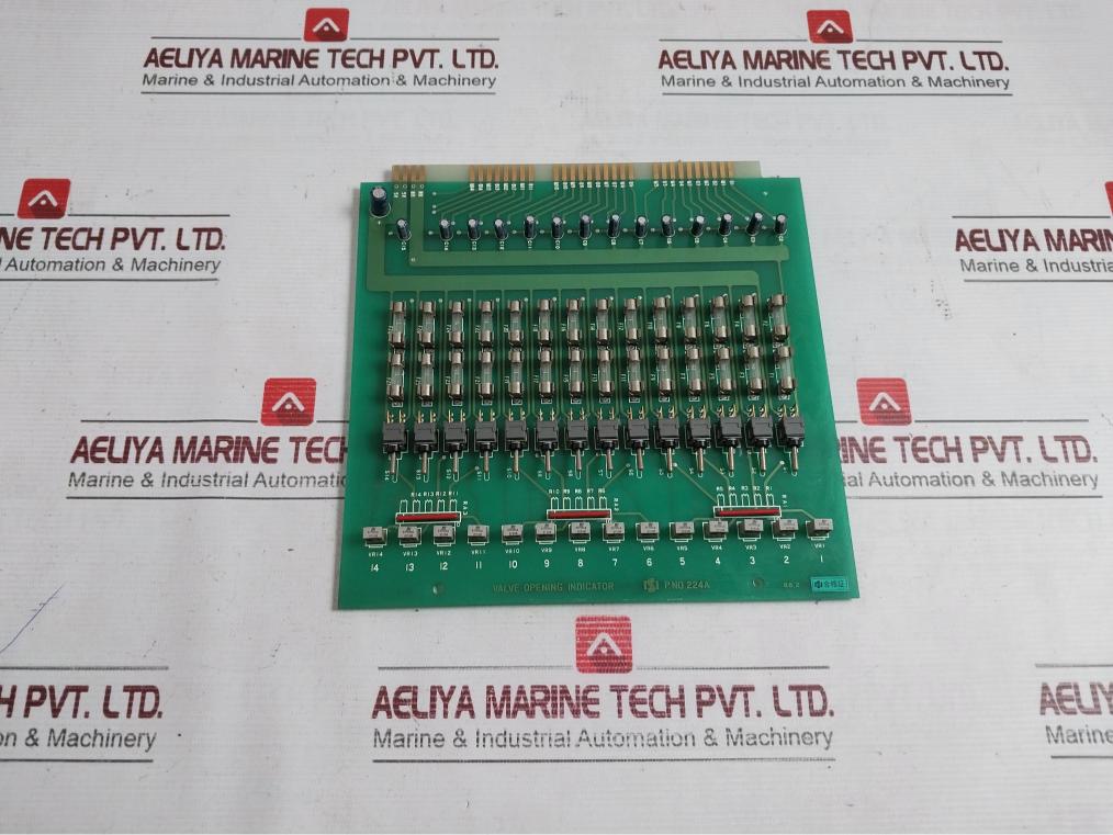 Nakakita Seisakusho 224A Valve Opening Indicator Printed Circuit Board