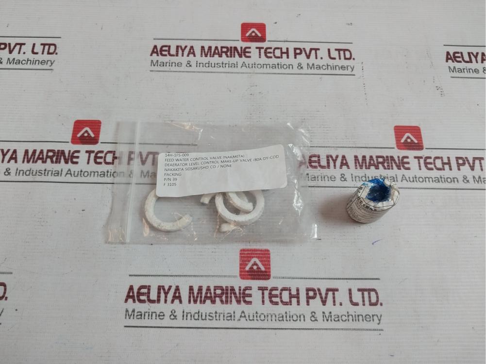 Nakakita Seisakusho 38 Feed Water Control Valve Set 14H-1Fs-001 150-600Lb