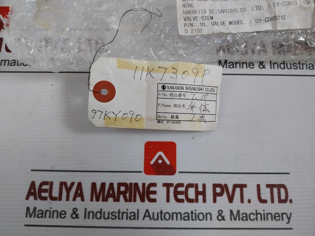 Nakakita Seisakusho 3Sx115 Pressure Control Valve Stem Dy-c0B00 97Ky090