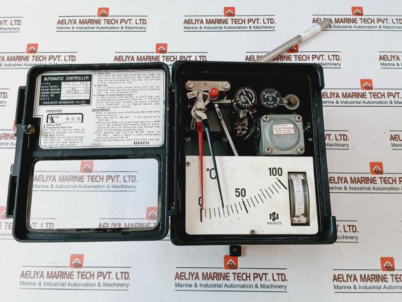 Nakakita Seisakusho Nstm 732 Temperature Controller 0-100C 210-mm