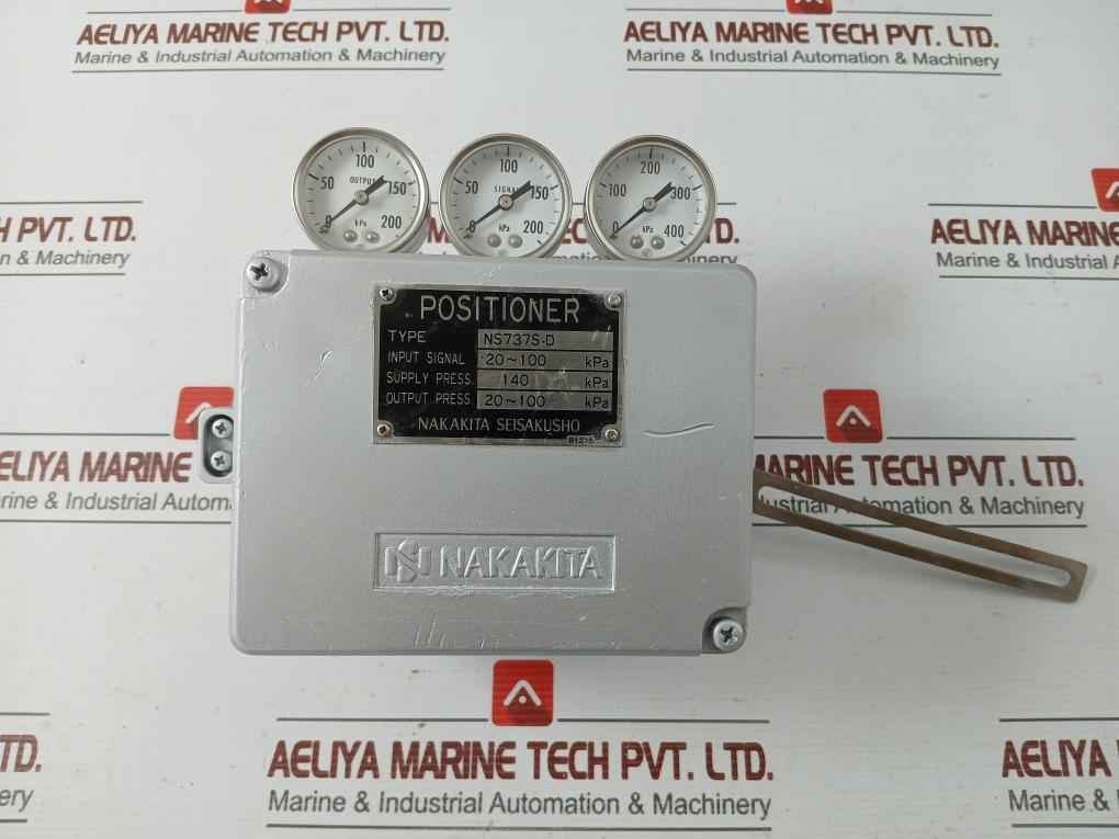 Nakakita Seisakusho Pneumatic Positioner Part No.Ns737S-d