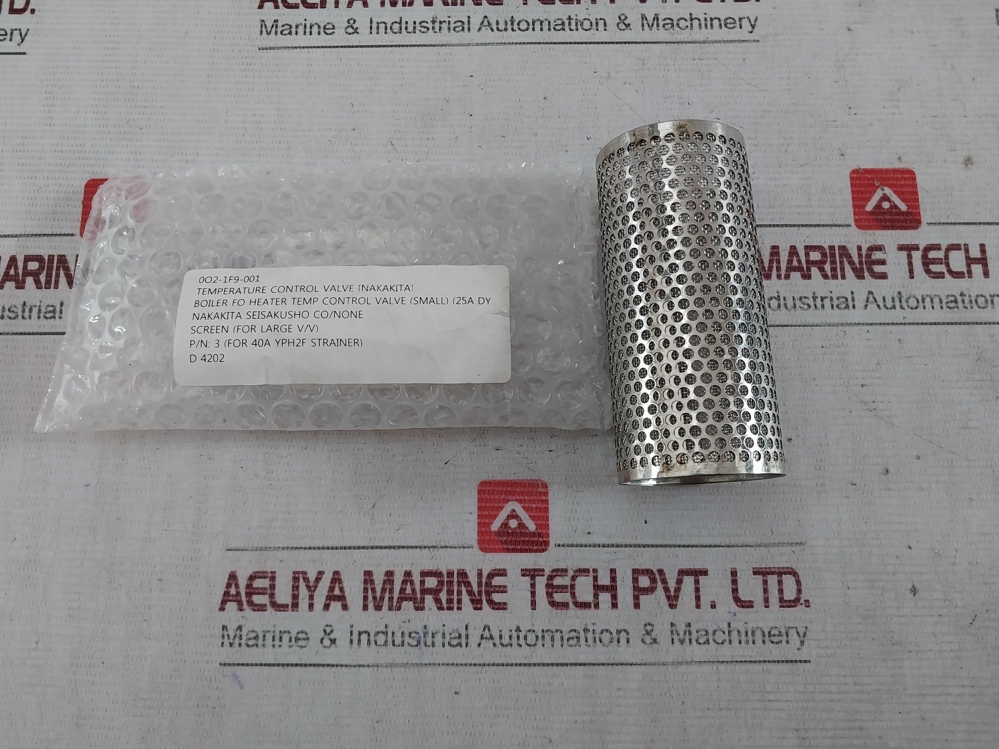 Nakakita Seisakusho Scs-24 Valve & Stem, Screen, Diaphragm, Gasket Packing Set