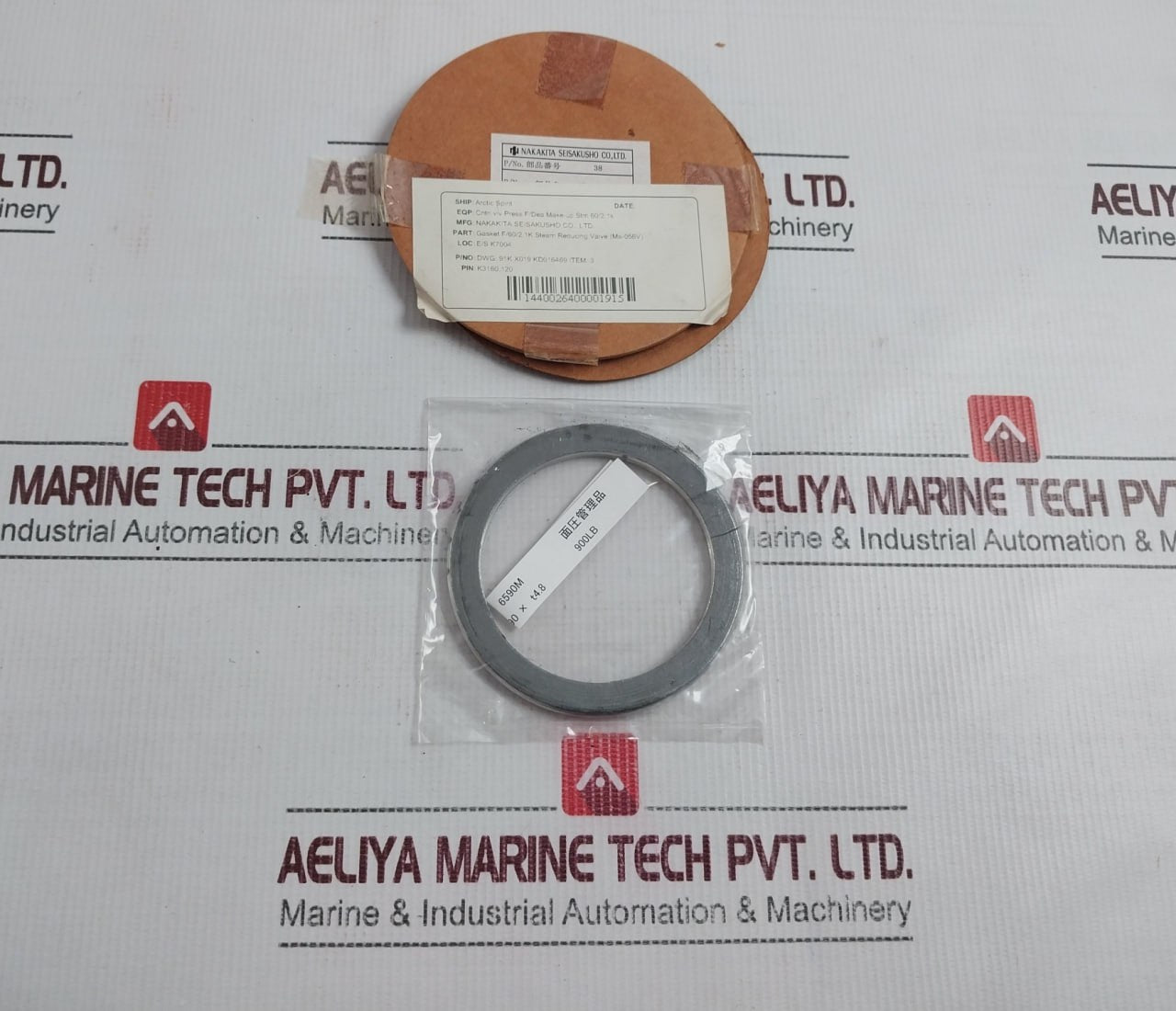 Nakakita Kd016469 Gasket O-ring Steam Reducing Valve Packing Kit 60/2.1K