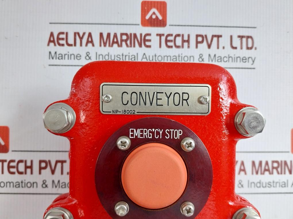 Nakamura Electric Conveyor Emergency Stop Switch Np-15005