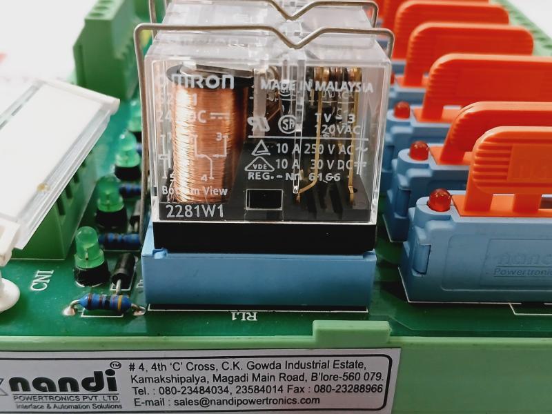 Nandi Powertronics Naab-do16fb-hf1 Relay Module 24vdc