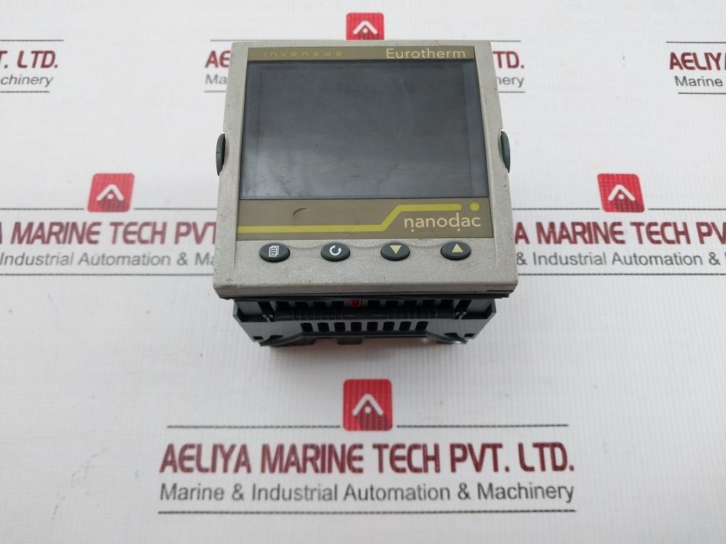 Nanodac/Vh/C/X/Llr/Rh/Ts/Sv/Xxxxx/Eng/Xxx/Xxxxx/Xxxxxx/Xx/Xx Eurotherm 2A Max 240Vac Graphical Recorder And Controller