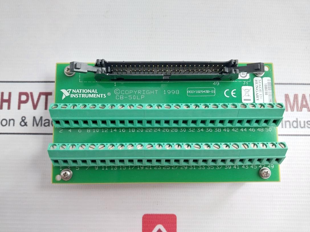 National Instruments Cb-50Lp Screw Terminal Connector Block
