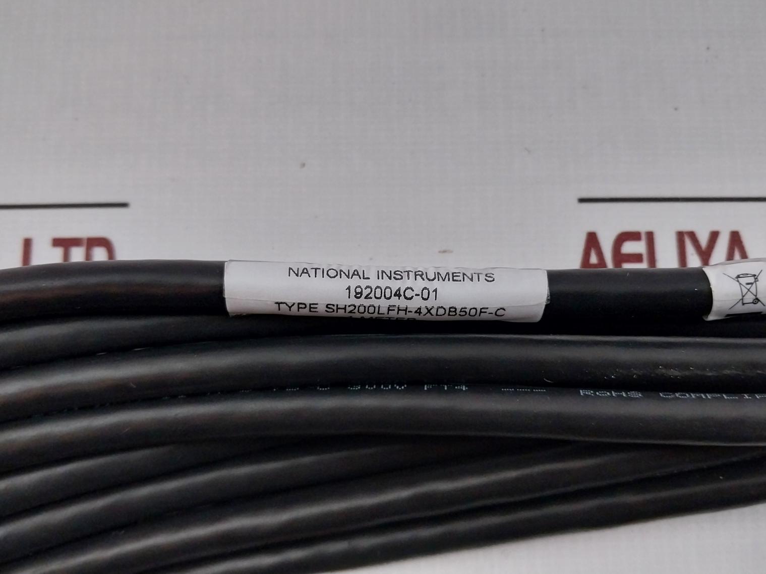 National Instruments Sh200Lfh-4Xdb50F-c Cable Assembly 1 Meter 192004C-01