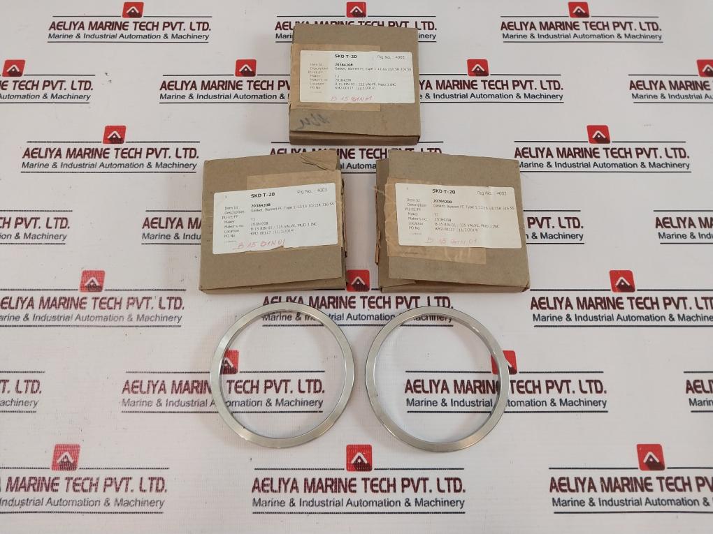 National Oilwell Varco 20384208 Bonnet Gasket FC Type S316