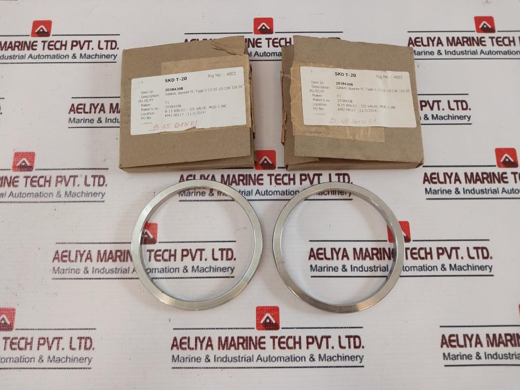National Oilwell Varco 20384208 Bonnet Gasket FC Type S316