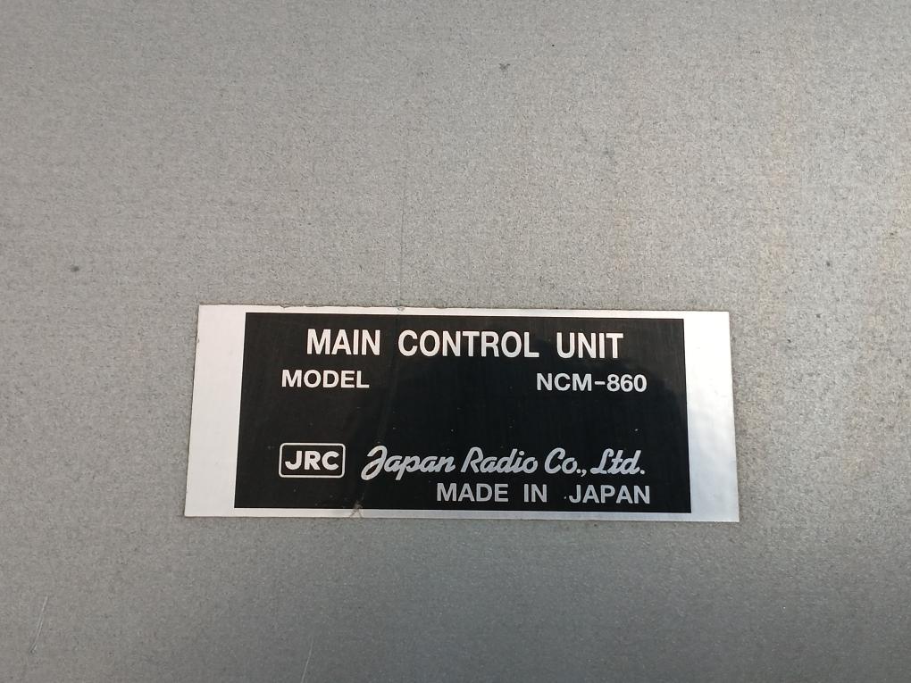 Ncm-860 Main Control Unit Jrc