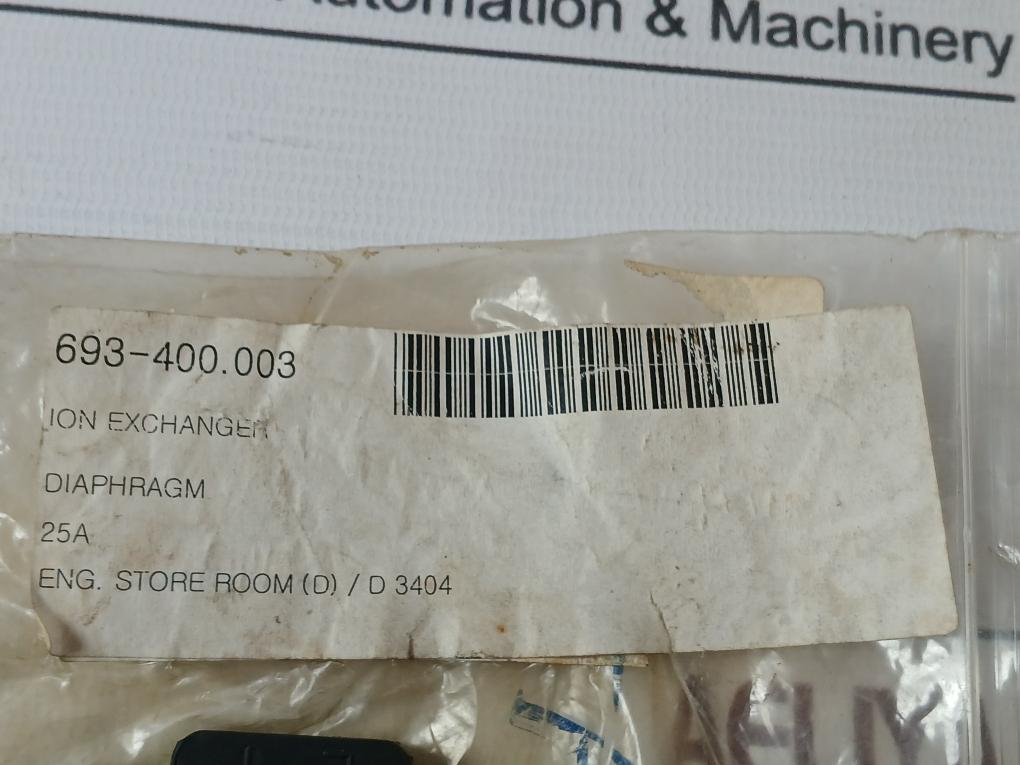 Ndv 25 Ion Exchanger Diaphragm 25A