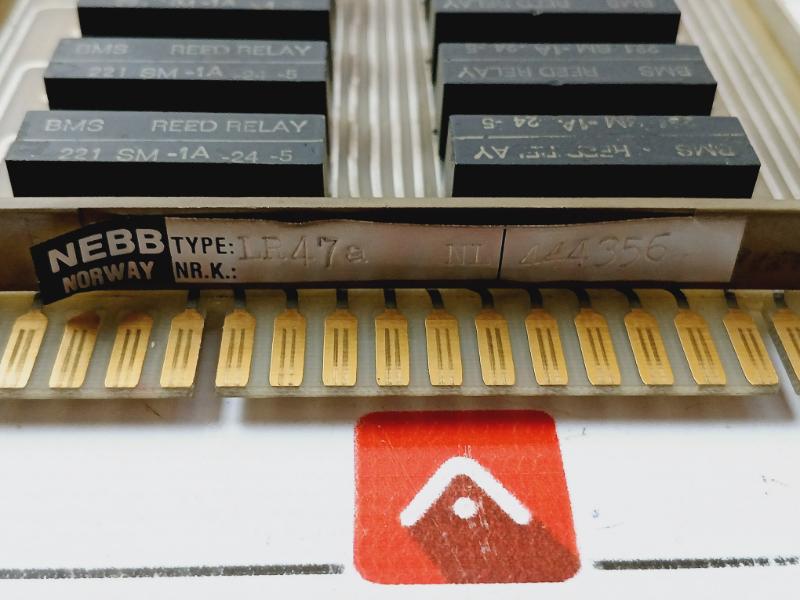 Nebb Lr47A Printed Circuit Board Card, Nl 444356, Nl 333 558 Used