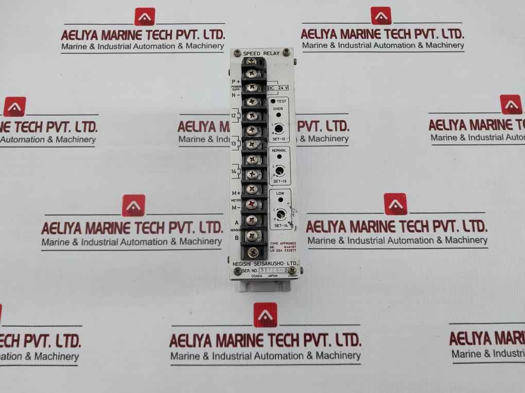 Negishi Seisakusho 46111-017800 24V Srt2 24450 Speed Relay