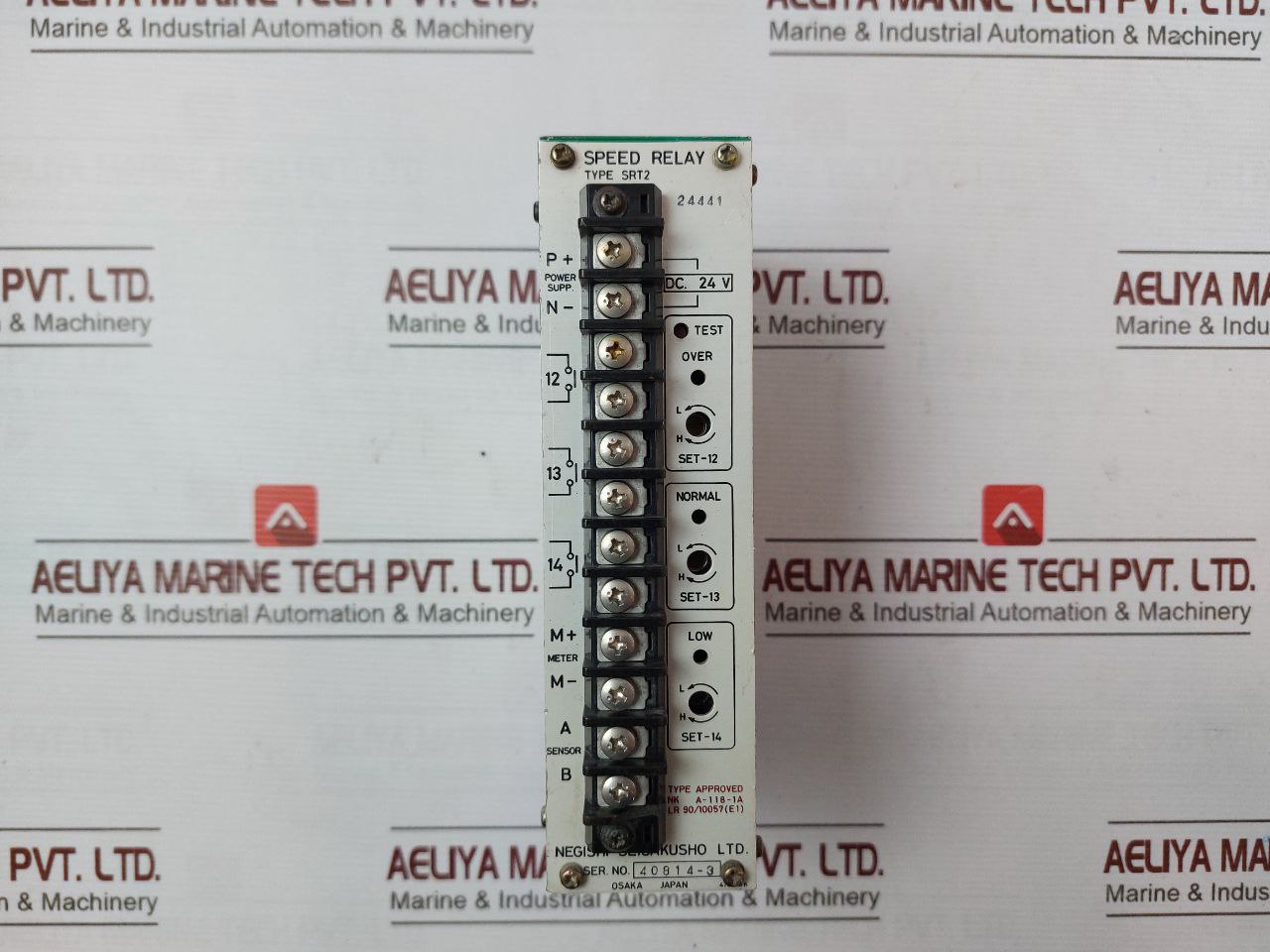Negishi Seisakusho Srt2 Speed Relay 46111-553980 Dc 24V 478026 K