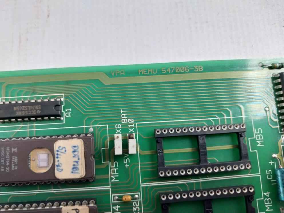 Neles Automation 547006-3B Memory Module Unit 547006-3A