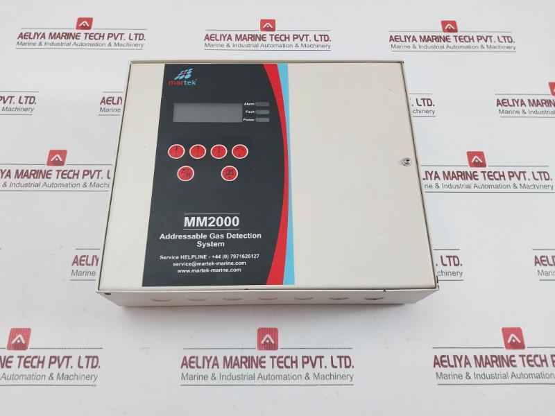 New Addressable Gas Detection System 230Vac Martek Mm2000