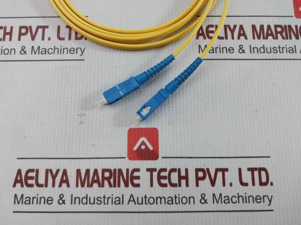 New Condition Duplex Fiber Optic Patch Cable R0178-218 Sc-st Sm Dpx 02M (9/125)