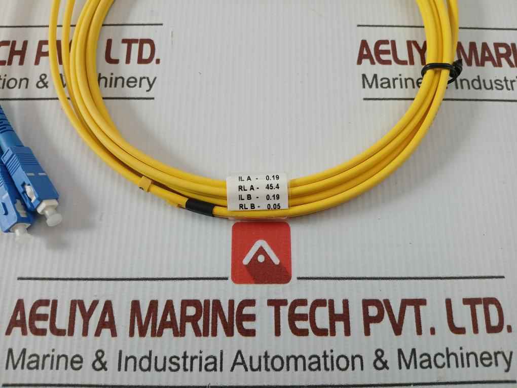 New Condition Fiber Optic Patch Cable Set Ftek-dx-sm-sc/St-pc-02M