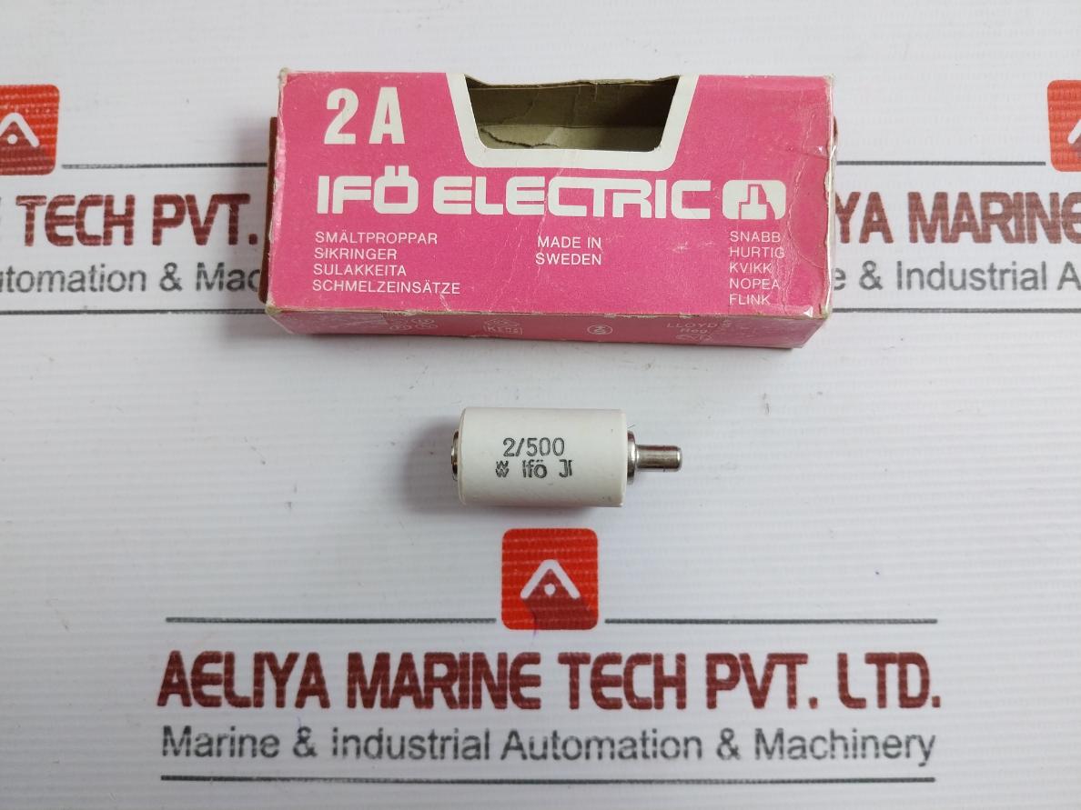 New Condition Fuse Links By Ifo Electric 2A (1 Box=4 Pieces)