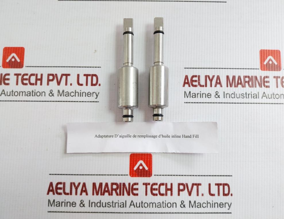 New Condition Inline Hand-fill Oil Filling Needle Adapter