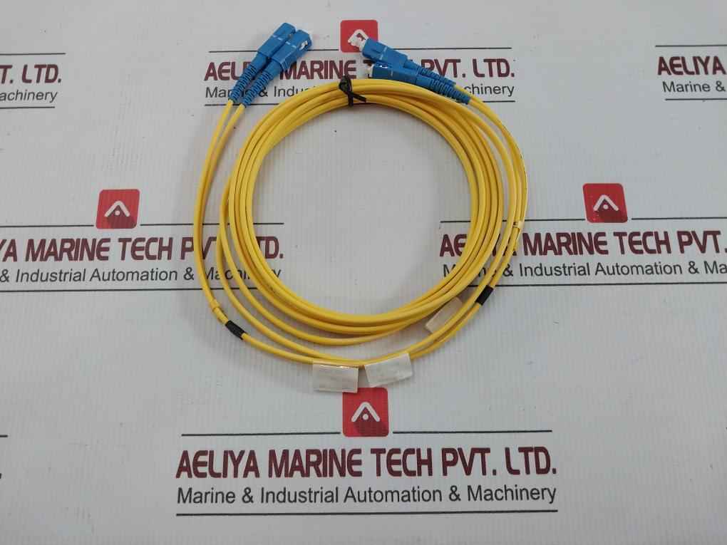 New Sc-sc Sm Dpx 03M Singlemode Duplex Fiber Optic Cable Set