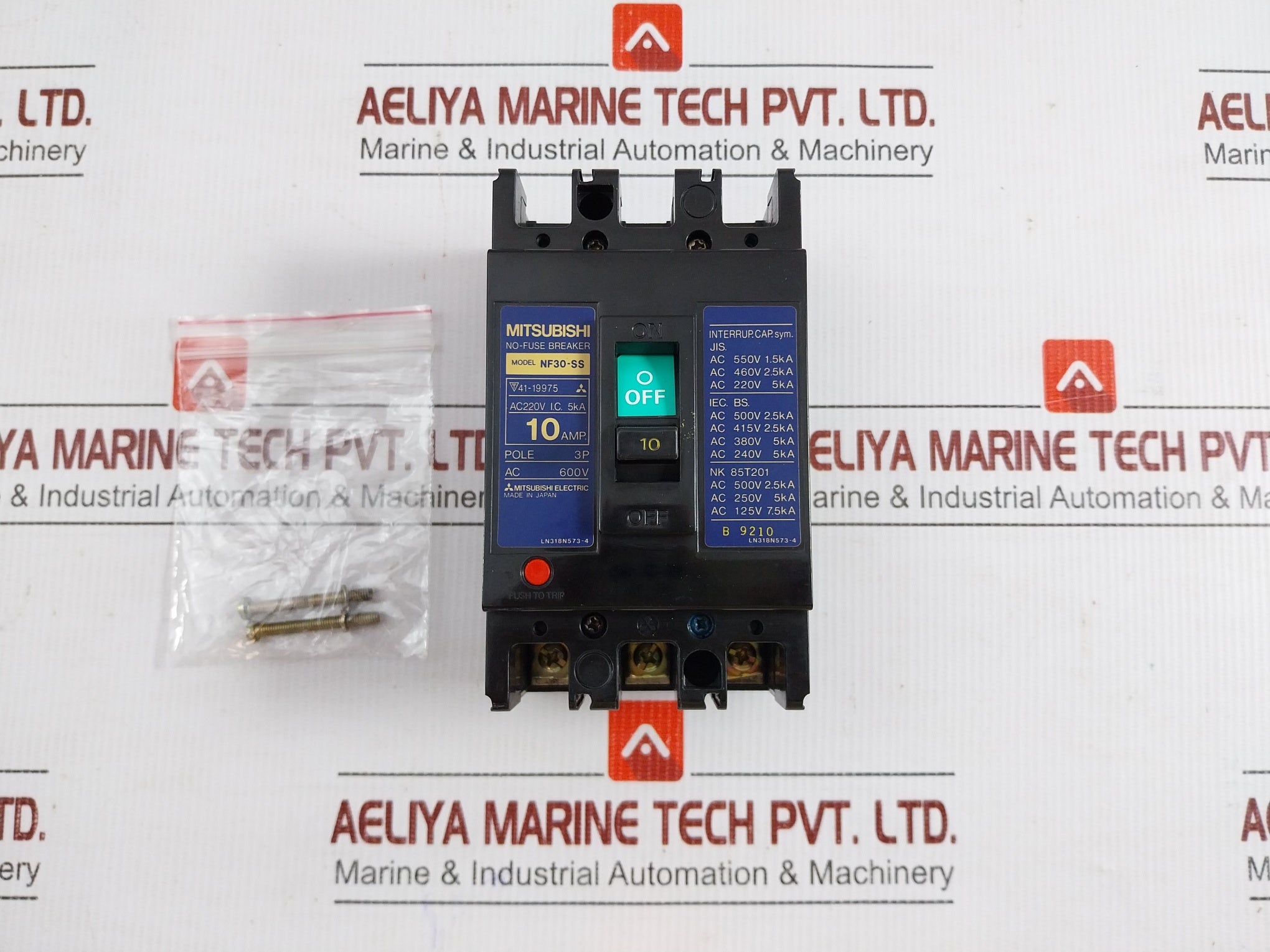 Nf30-Ss-No-Fuse-Circuit-Breaker-Ac600v-10amp-3p-By-Mitsubishi-Electric-1