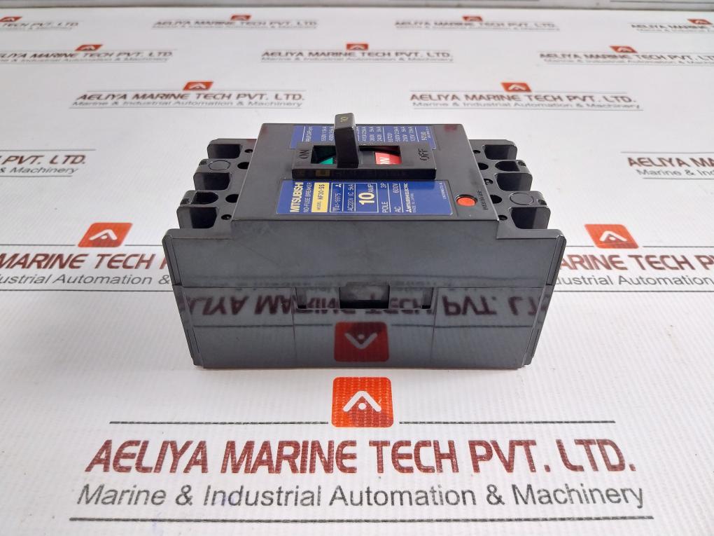 Nf30-Ss-No-Fuse-Circuit-Breaker-Ac600v-10amp-3p-By-Mitsubishi-Electric-6