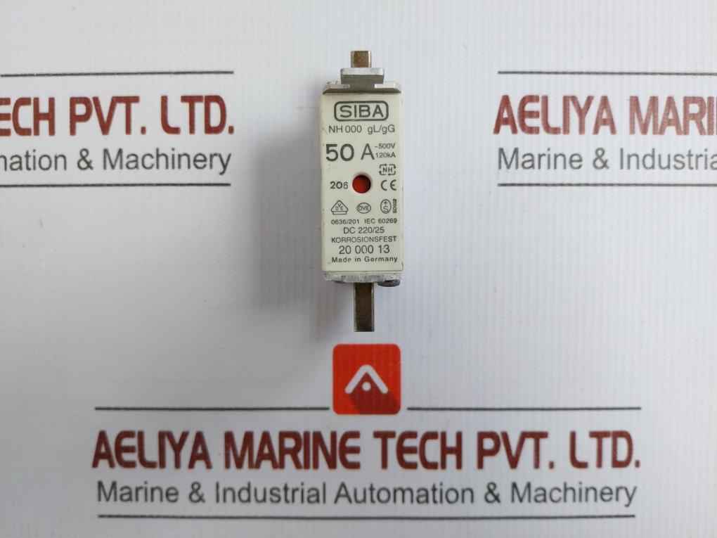 Nh 000 Gl/Gg Fuse Link Siba 50A