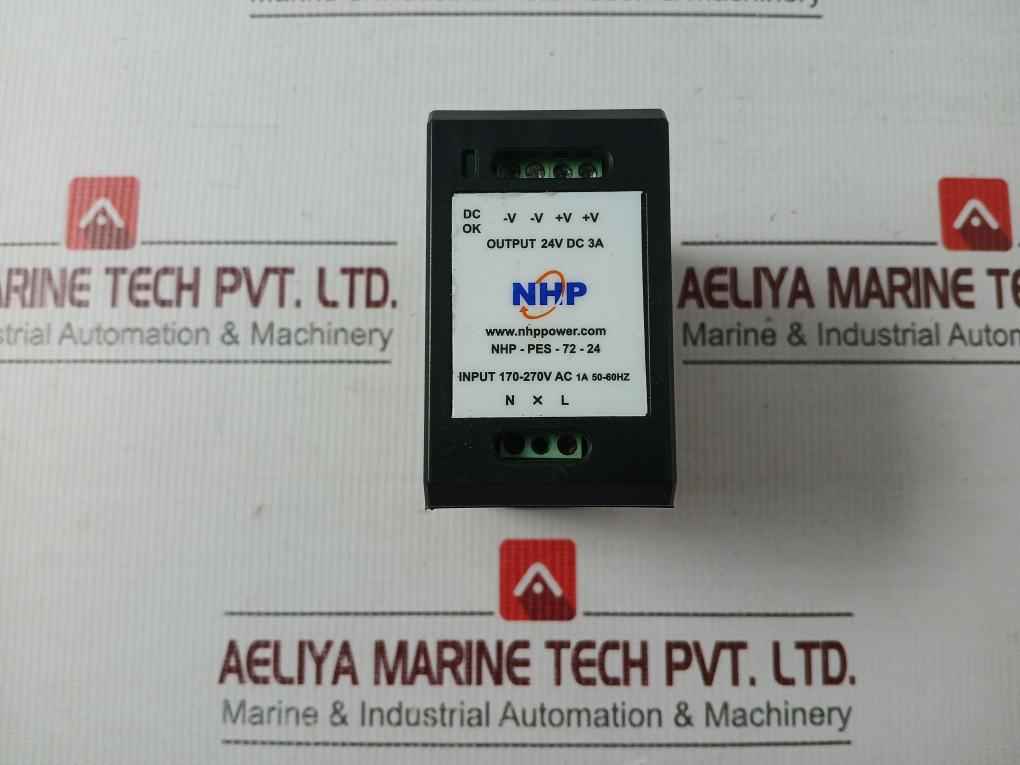 Nhp Nhp-pes-72-24 Switch Mode Power Supply 170-270v Ac 1a 50-60hz 1542307250