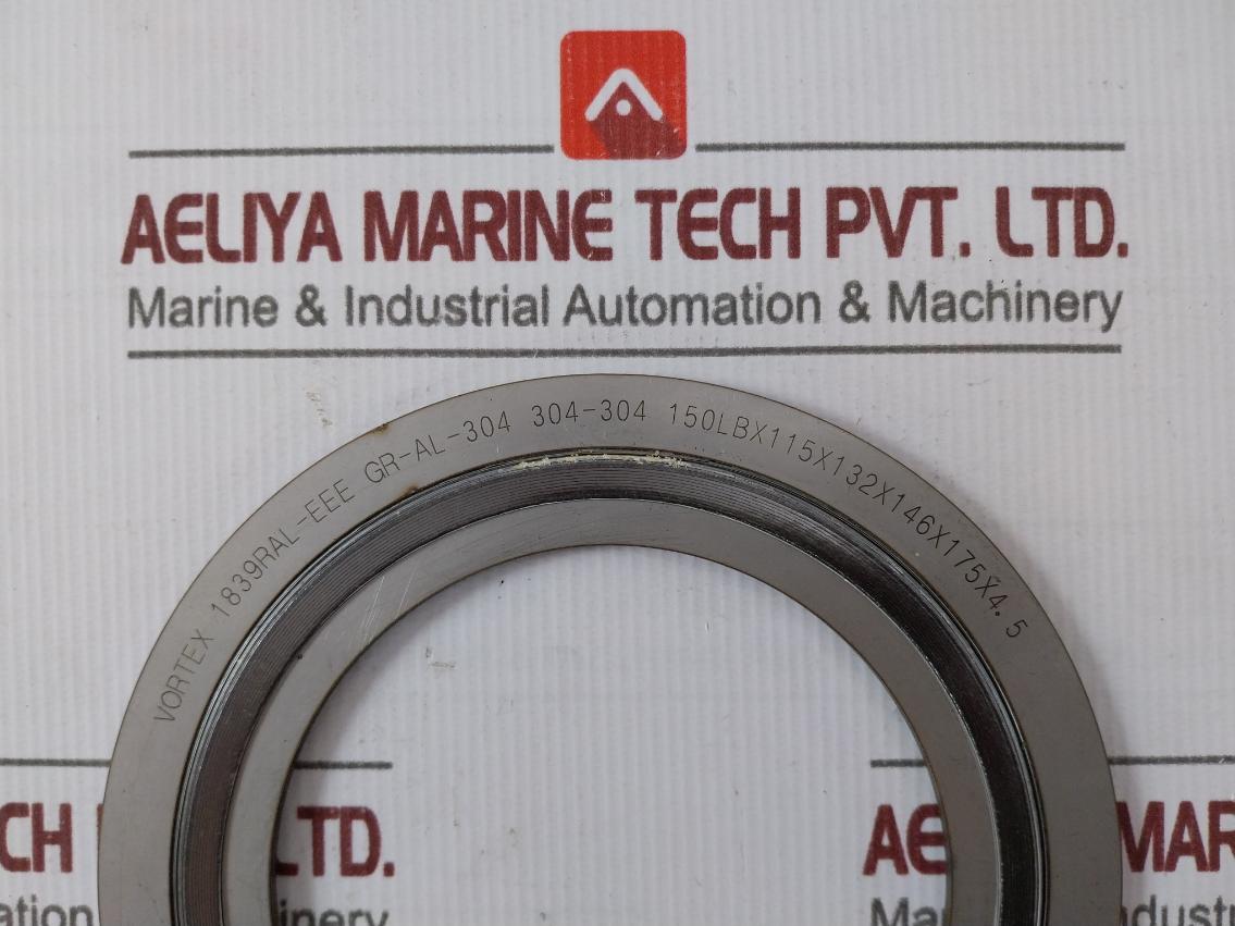 Nichias 1839Ral-eee Gasket For Upper Body Flange Gva 150Lb 100A
