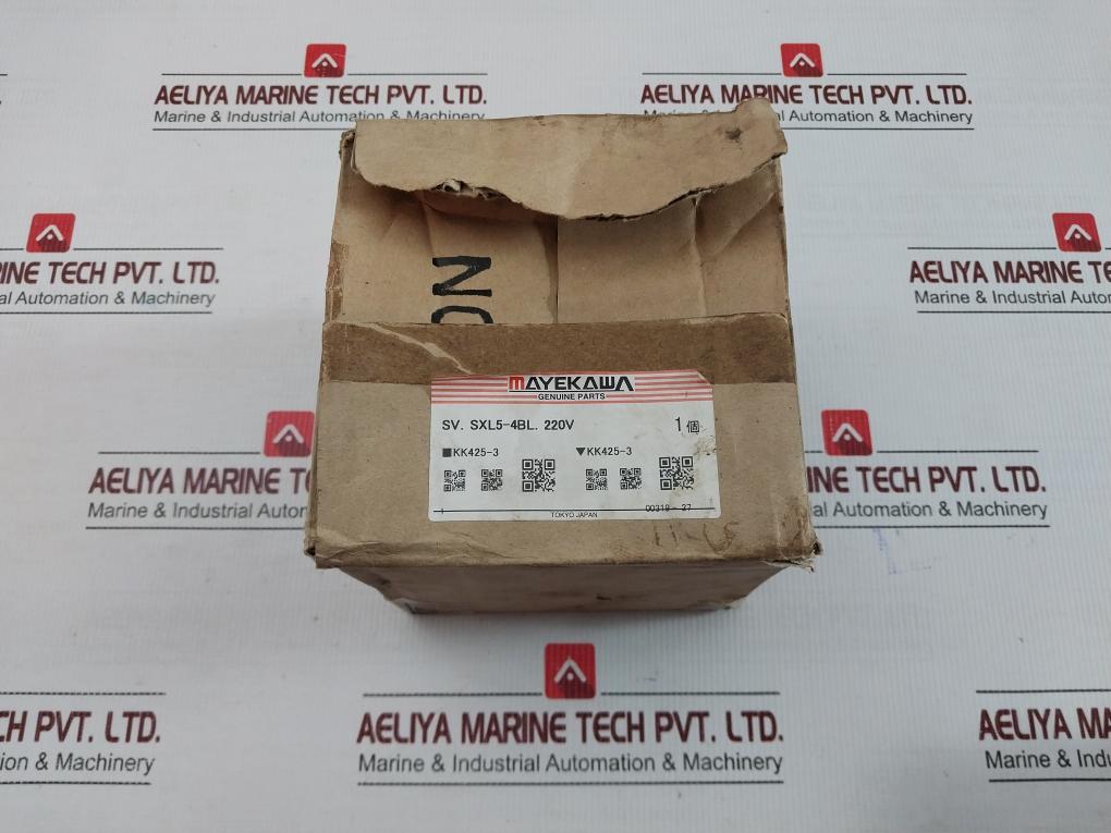 Sxl5-4Bl Nichiden Ac220V 50/60Hz Solenoid Valve