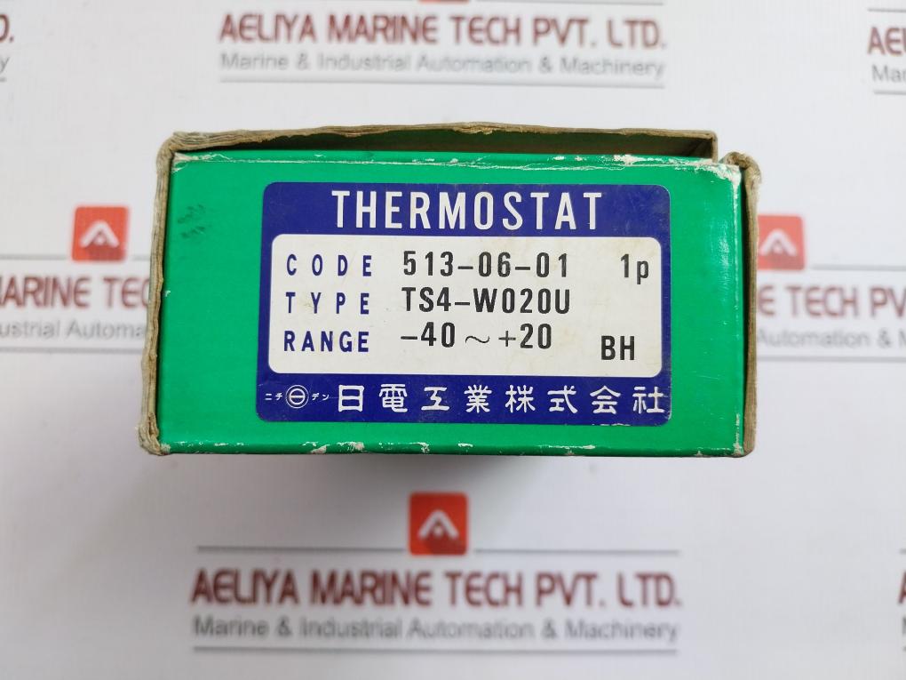 Nichiden Thermostat Ts4-w020U -40~+20