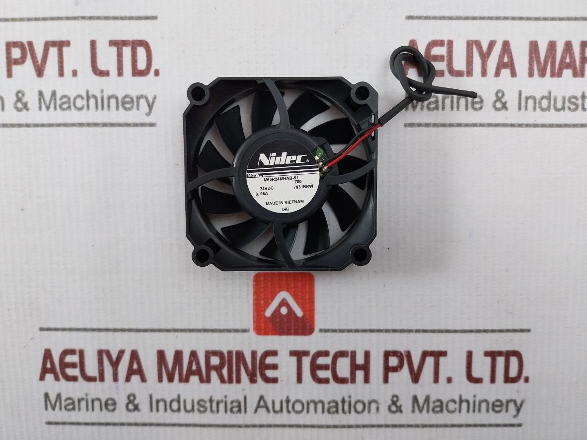 Nidec M60R24Mhab-51 Dc Axial Fan 24V