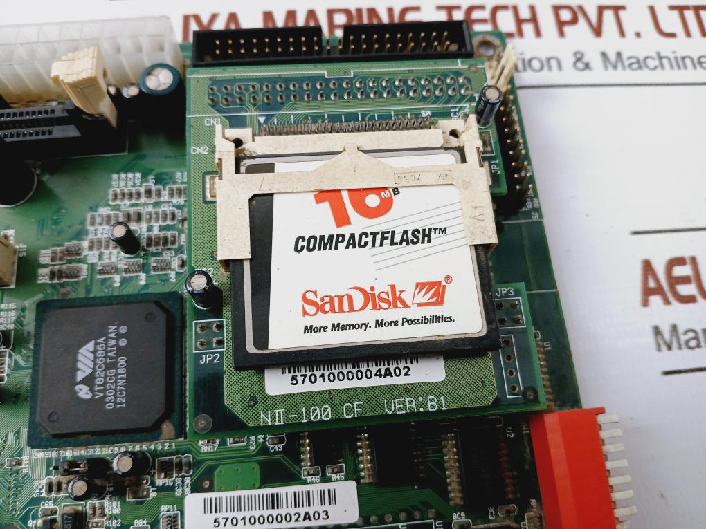 Nii-100 Cf Ver: B1 Memory Board 92224591 5701000002a03, 94v-0
