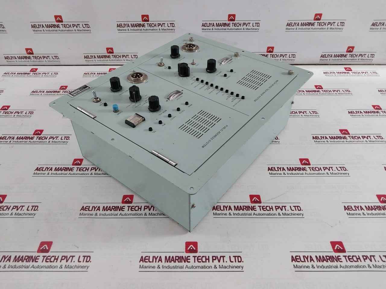 Nippon Hakuyo 0He-1075 Public Address System Control Panel Wm-3 Imp.600Ω