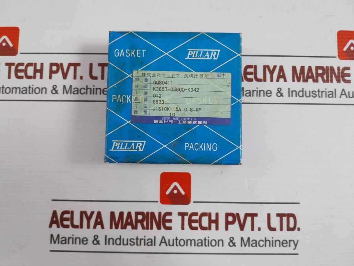 Nippon Pillar 6633 Gasket 1 Box=5 Pcs