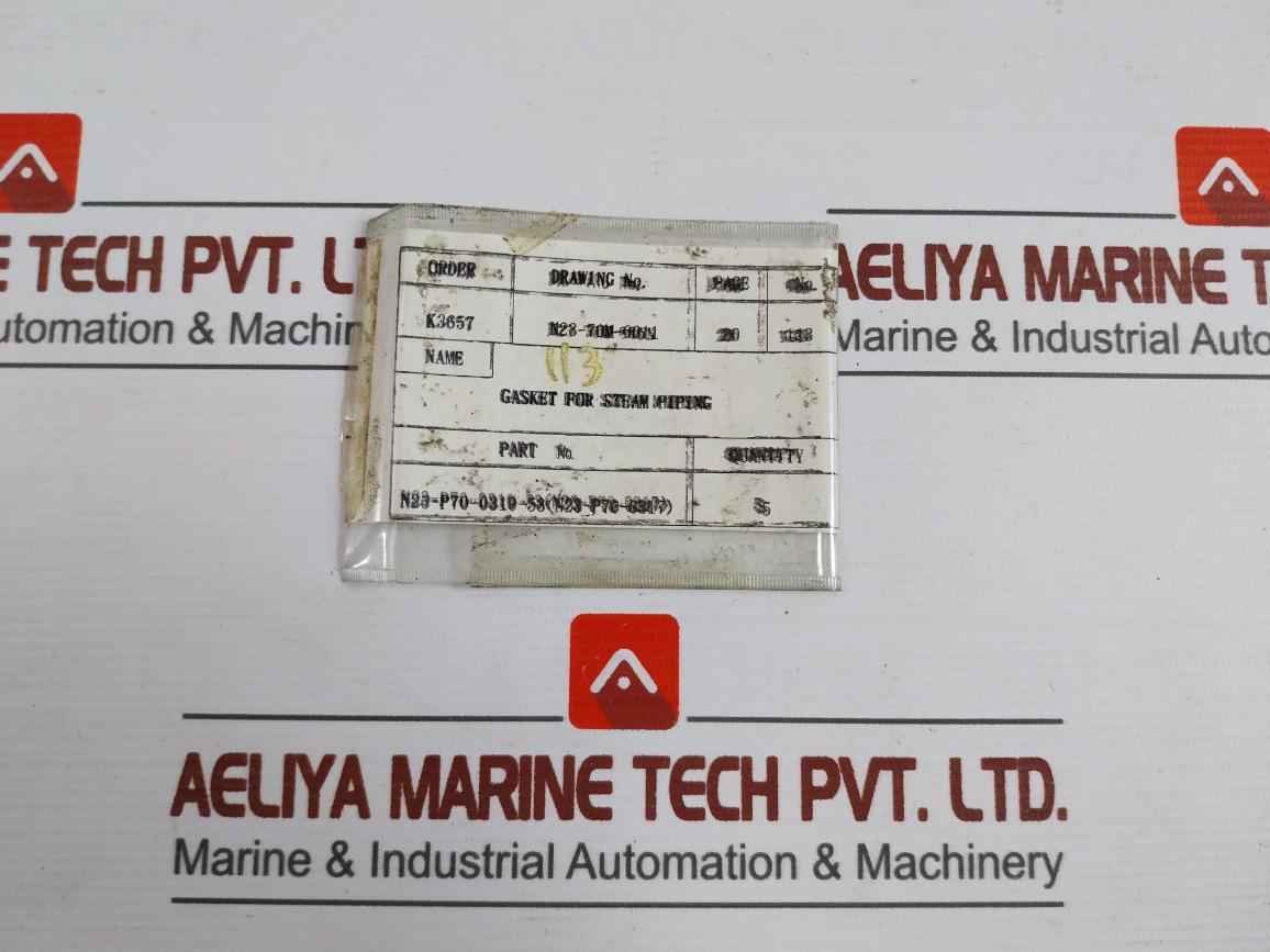 Nippon Pillar 6633 Gasket 1 Box=5 Pcs