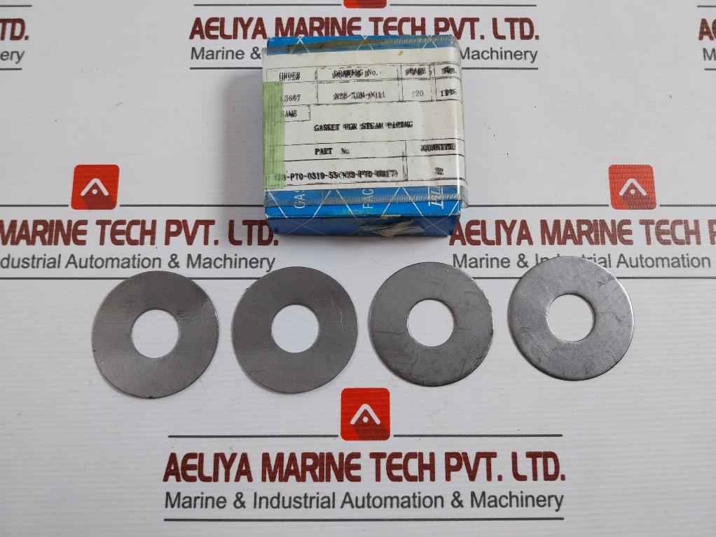 Nippon Pillar 6633 Steam Piping Gasket 1 Box = 4 Pieces