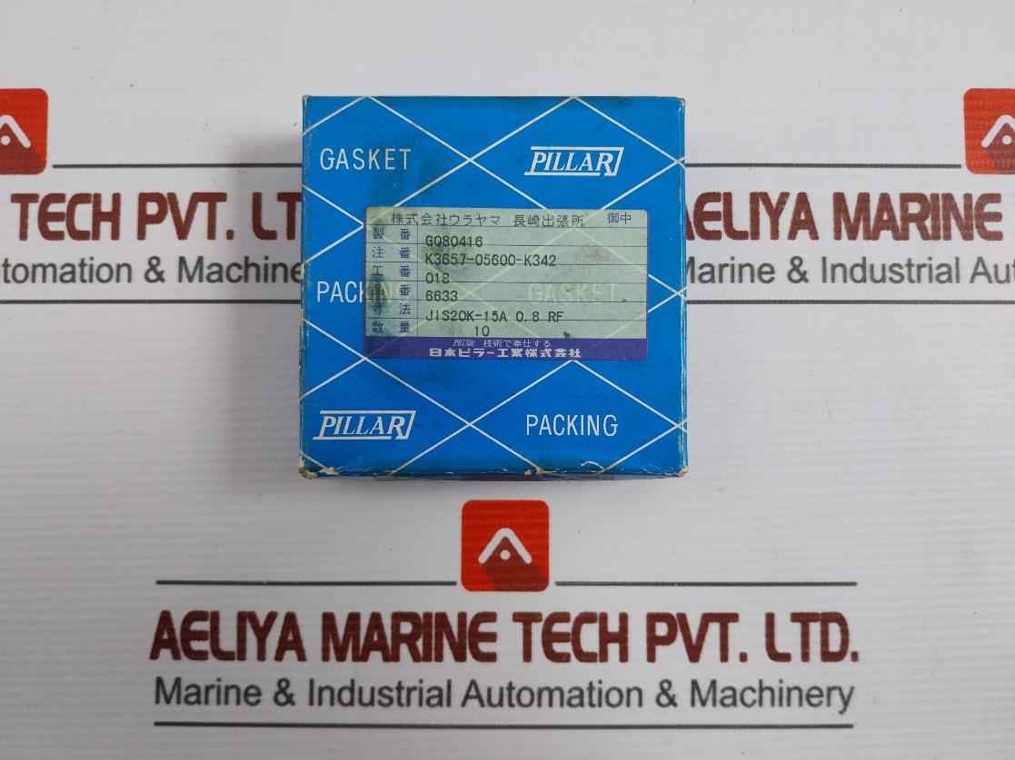 Nippon Pillar N23-p70-0319-58 Steam Piping Gasket 1 Box = 5 Pieces