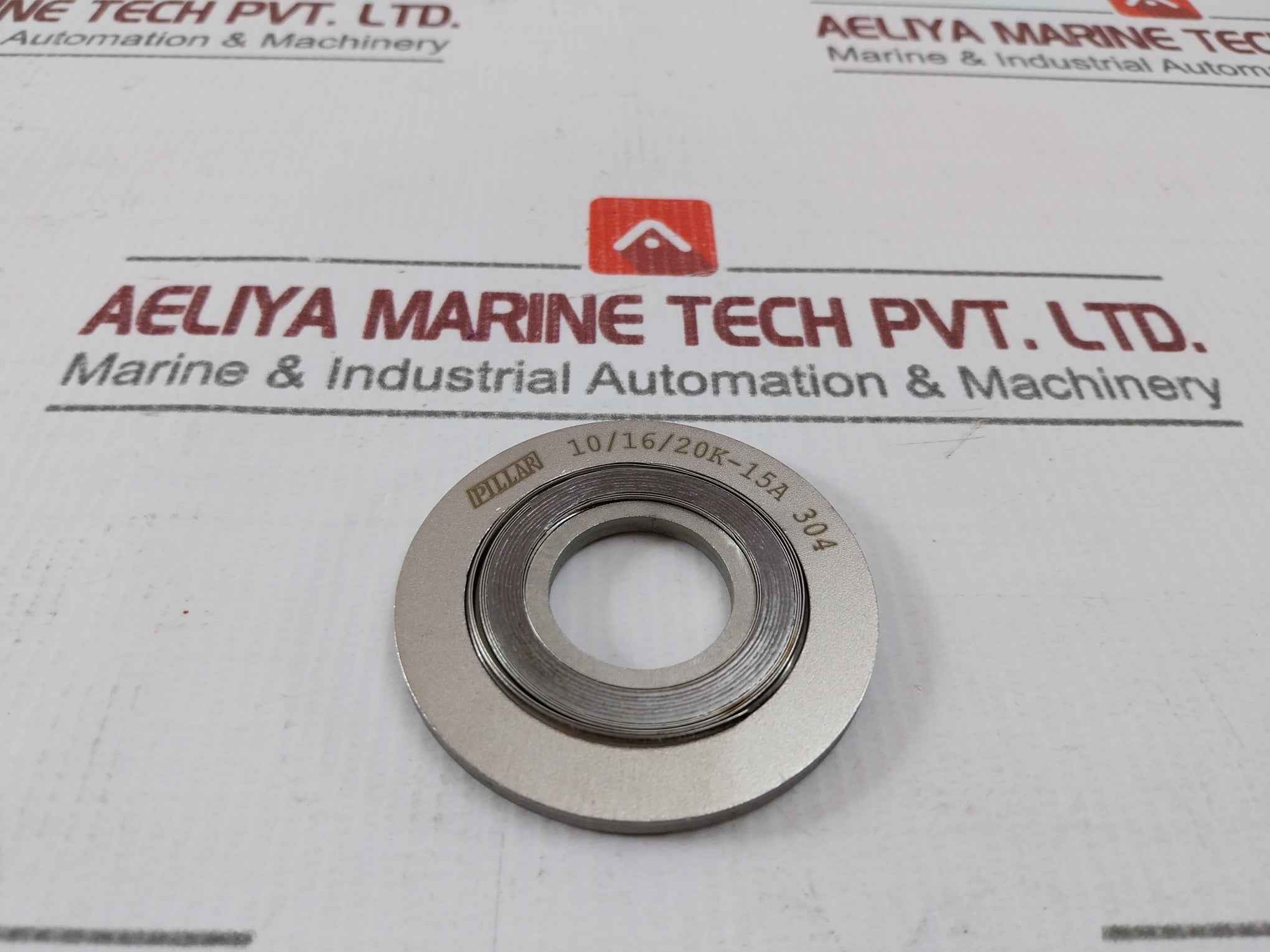 Nippon Pillar 10/16/20K-15A 304 Spiral Wound Gasket New