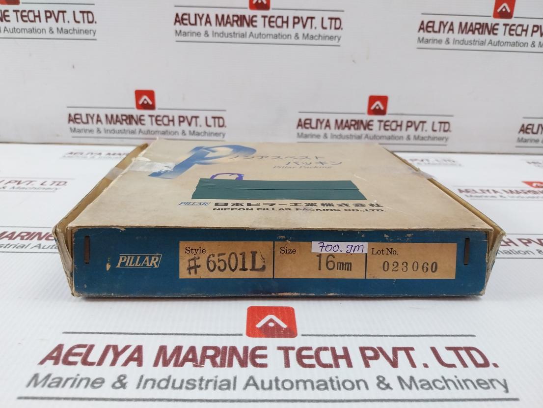 Nippon Pillar 6501L Non-asbestos Gland Packing 16Mm